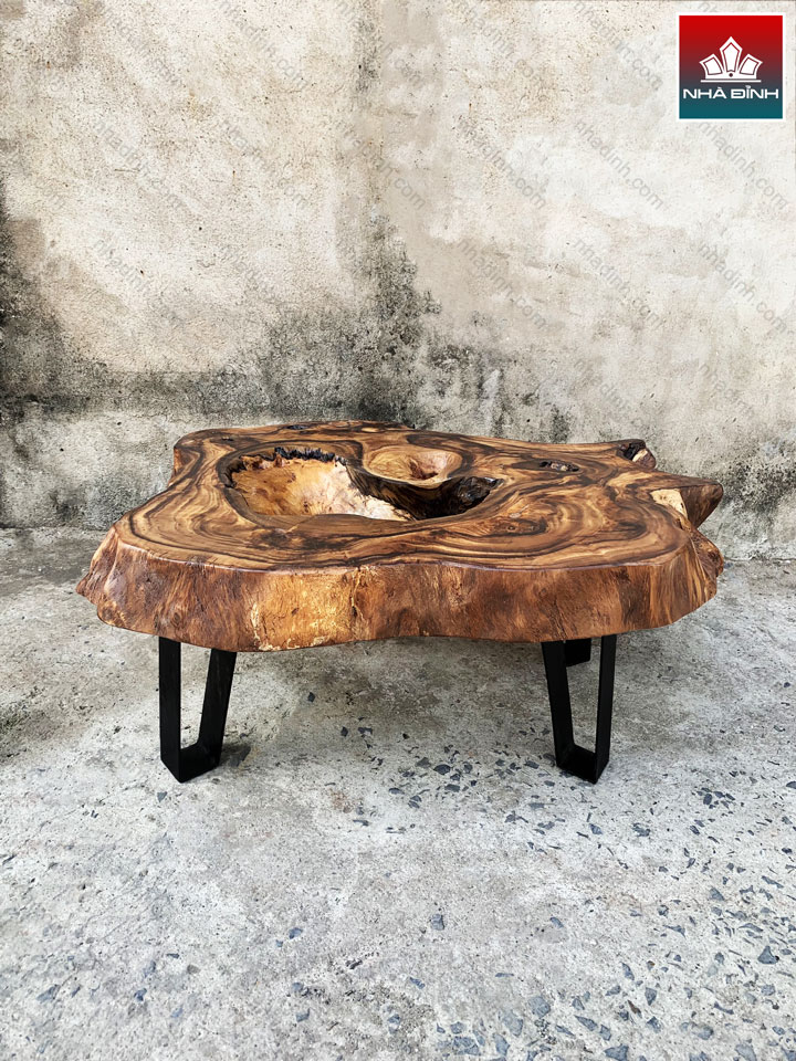 Bàn Sofa Gỗ Nguyên Tấm