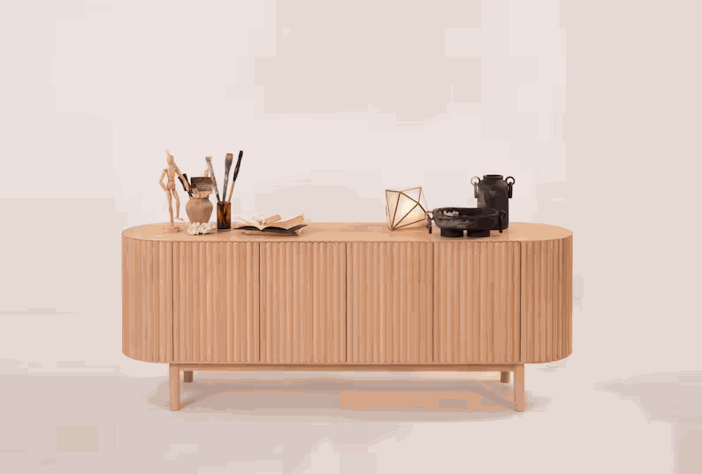 thi công nội thất sofa gỗ sồi