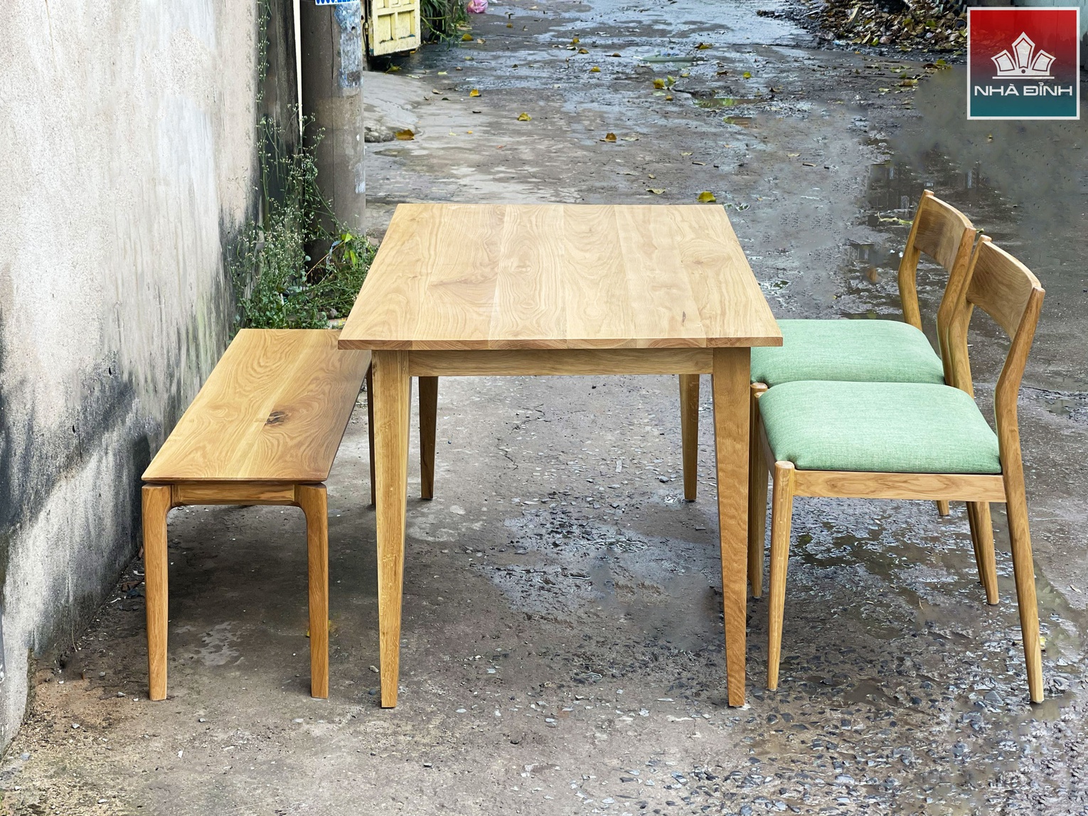 Bàn ăn gỗ Sồi (Oak)