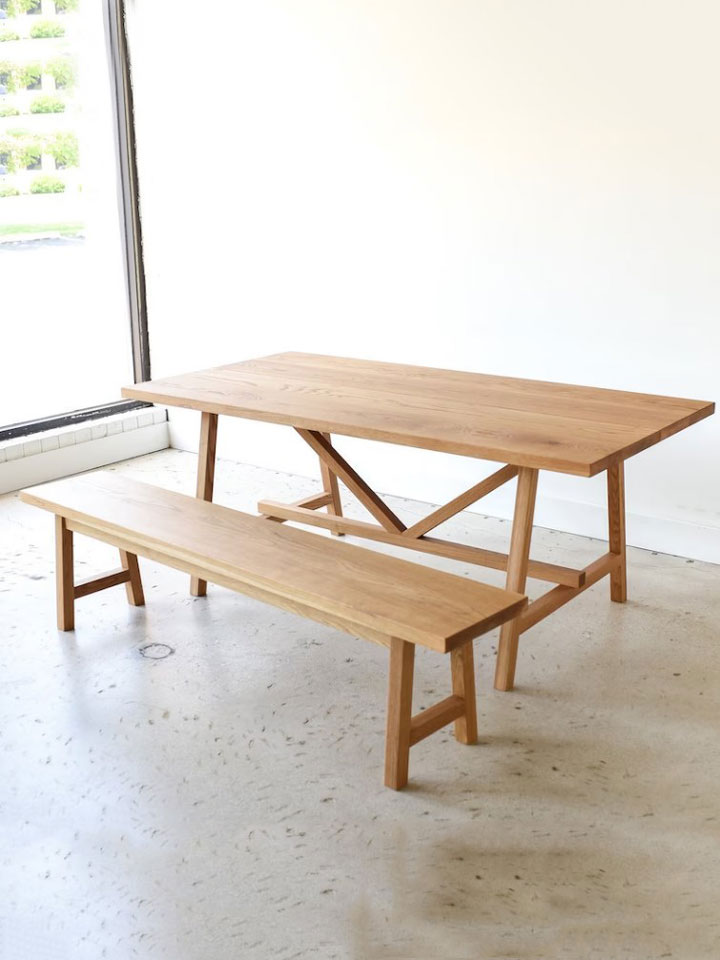 Bàn ăn gỗ Sồi (Oak)