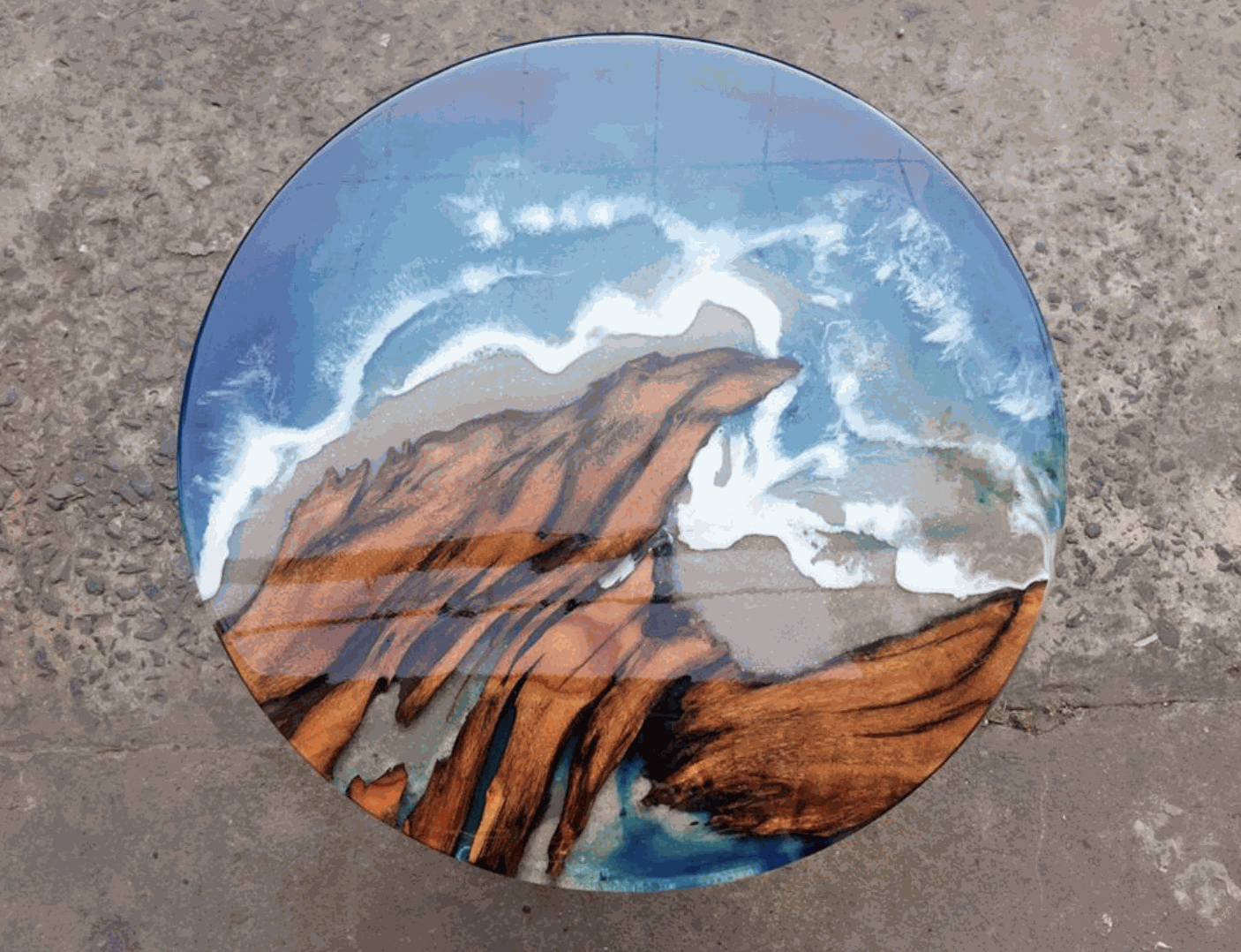 Mỗi mẫu bàn epoxy là một phiên bản duy nhất