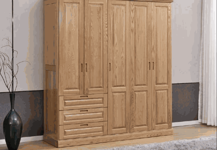 Tủ quần áo gỗ Sồi (Oak)