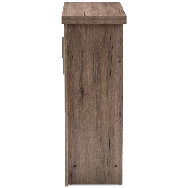 Tủ Giày Gỗ Sồi (Oak) Cao 95 Rộng 90 Sâu 35 (cm)