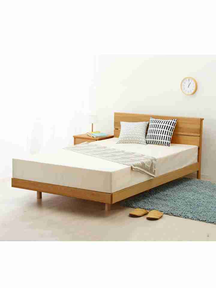 Giường Gỗ Sồi (Oak) Cao 77 Rộng 122 Dài 205 (cm)