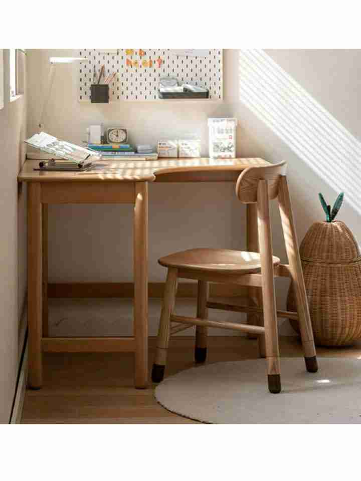 Bàn Làm Việc Gỗ Sồi (Oak) Cao 75 Rộng 80 Sâu 80 (cm)