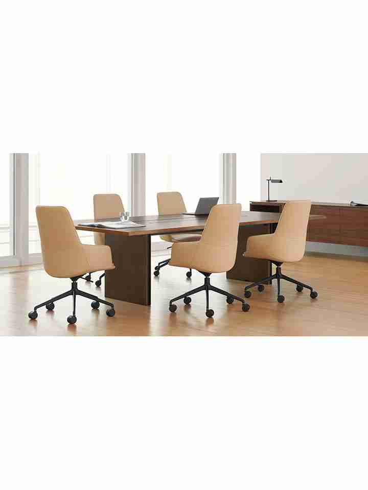 Bàn Họp Gỗ Sồi (Oak) Cao 75 Rộng 277 Sâu 130 (cm)