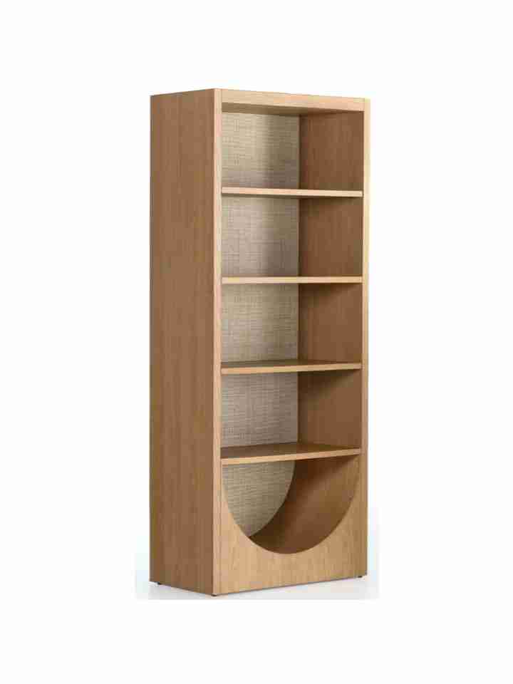 Tủ Sách Gỗ Sồi (Oak) Cao 177 Rộng 75 Sâu 58 (cm)