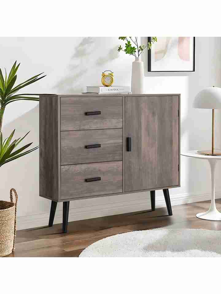 Tủ Trang Trí Gỗ Sồi (Oak) Cao 78 Rộng 80 Sâu 30 (cm)