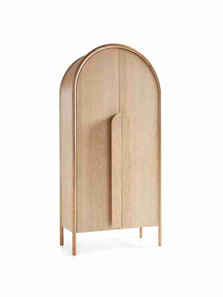 Tủ Quần Áo Gỗ Tần Bì (Ash) Cao 200 Rộng 100 Sâu 50 (cm)