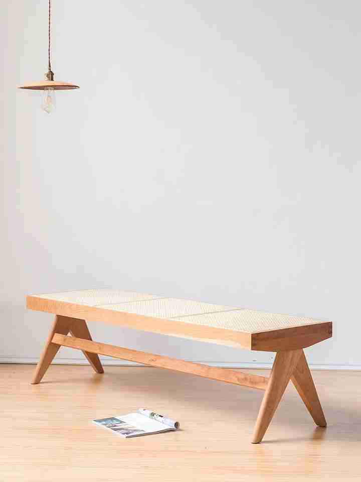 Ghế Băng Gỗ Tần Bì (Ash) Cao 40 Rộng 137 Sâu 46 (cm)