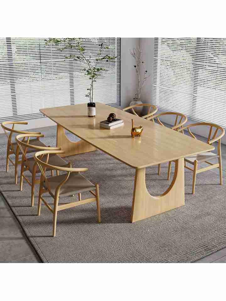 Bàn Ăn Gỗ Tần Bì (Ash) Cao 75 Rộng 240 Sâu 100 (cm)