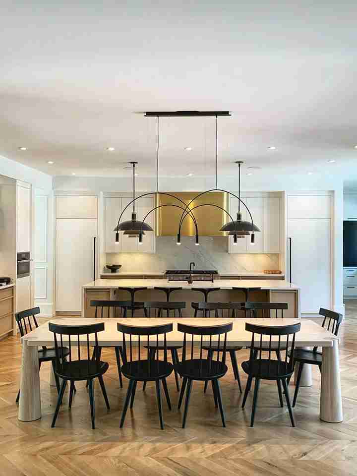 Bàn Ăn Gỗ Tần Bì (Ash) Cao 76 Rộng 210 Sâu 110 (cm)