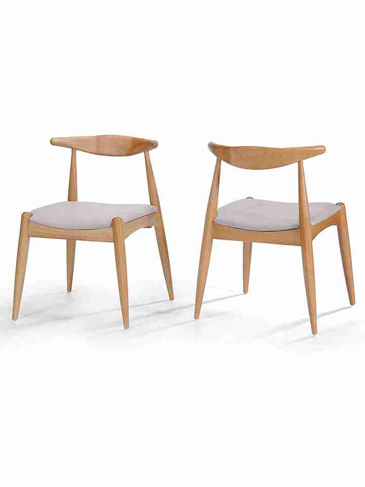 Ghế Tựa Gỗ Tần BÌ (Ash) Cao 75 Rộng 51 Sâu 51 (cm)