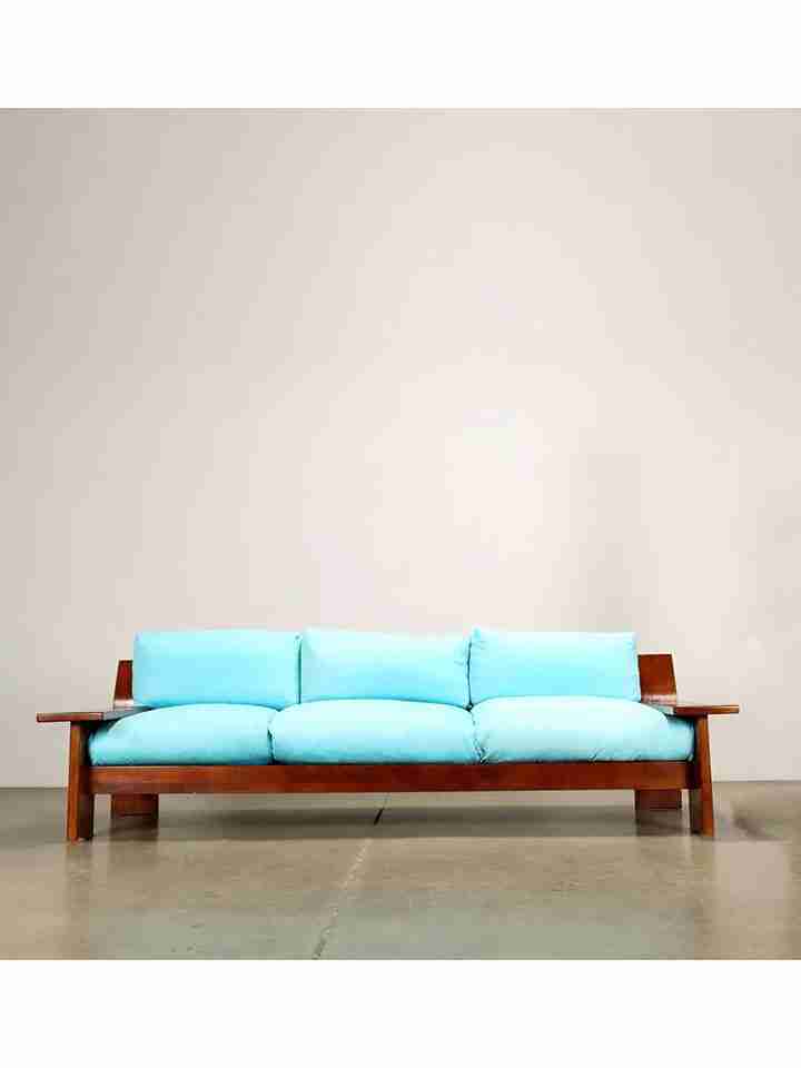 Ghế Sofa Gỗ Sồi (Oak) Cao 78 Rộng 220 Sâu 98 (cm)