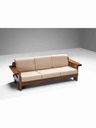 Ghế Sofa Gỗ Sồi (Oak) Cao 76 Rộng 216 Sâu 87 (cm)
