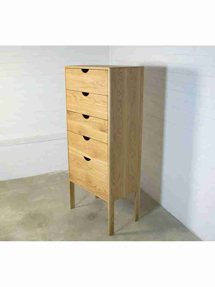 Tủ Đồ Gỗ Sồi (Oak) Cao 130 Rộng 56 Sâu 35 (cm)