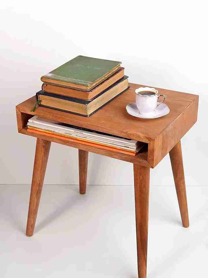 Bàn Coffee Gỗ Sồi (Oak) Cao 45 Rộng 40 Sâu 30 (cm)