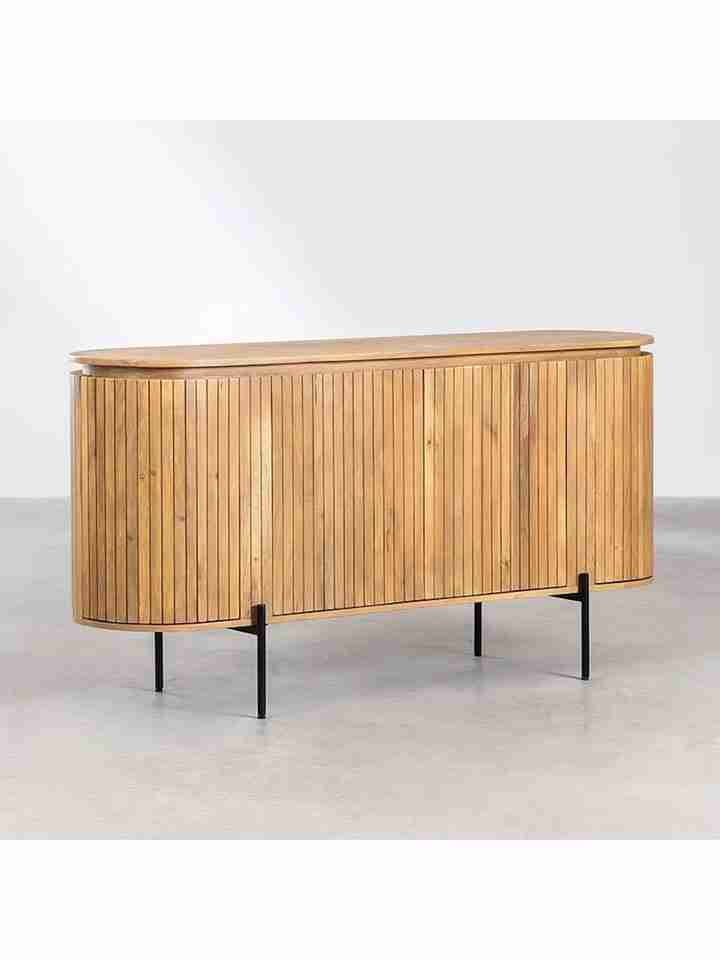 Tủ Đồ Gỗ Sồi (Oak) Cao 81 Rộng 160 Sâu 45 (cm)