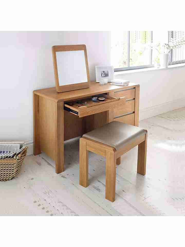 Bàn Trang Điểm Gỗ Sồi (Oak) Cao 78 Rộng 120 Sâu 45 (cm)