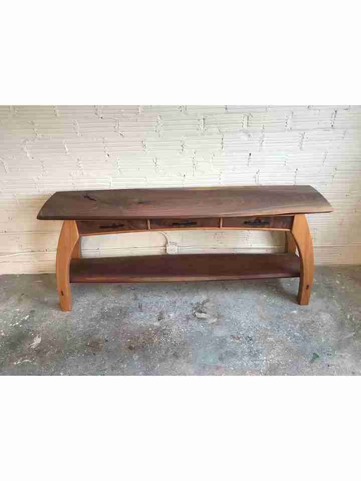 Bàn Trang Trí Gỗ Sồi (Oak) Cao 92 Rộng 214 Sâu 51 (cm)