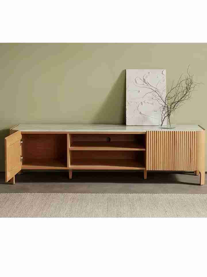 Kệ Tivi Gỗ Sồi (Oak) Cao 55 Rộng 200 Sâu 48 (cm)