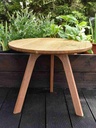 Bàn Coffee Gỗ Sồi (Oak) Cao 42 Đường Kính 48 (cm)