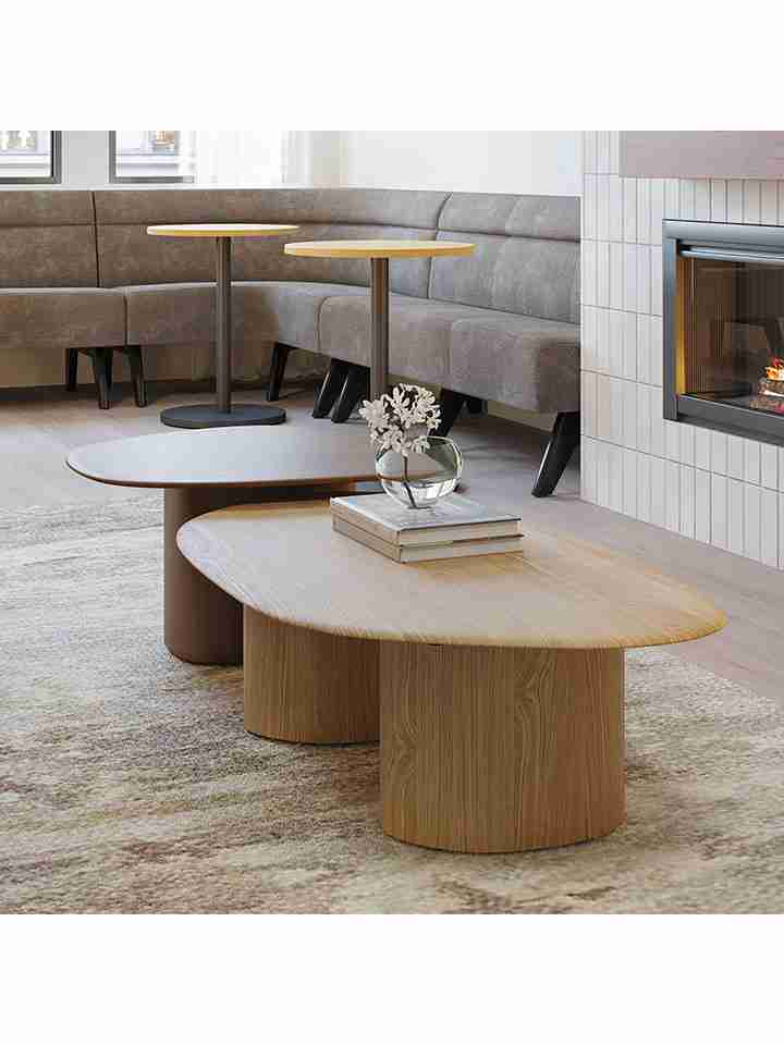 Bàn Sofa Gỗ Sồi (Oak) Cao 40 Ngang 78 Sâu 78 (cm)