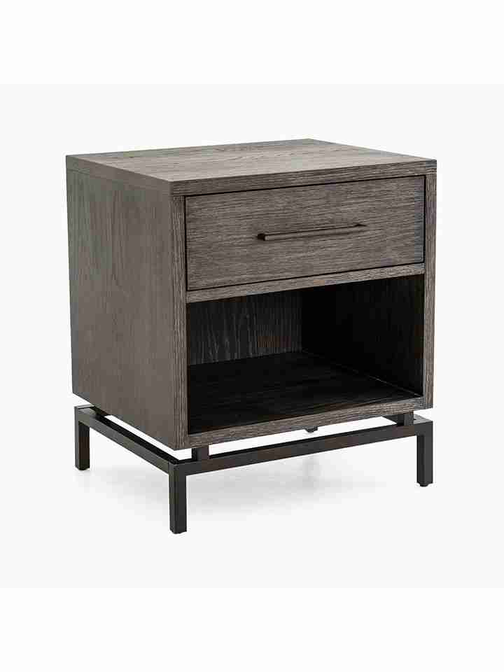 Tủ Đầu Giường Gỗ Sồi (Oak) Cao 63 Ngang 56 Sâu 46 (cm)