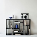 Kệ Sách Sơn Đen Gỗ Sồi (Oak) Cao 139 Rộng 90 Sâu 30 (cm)