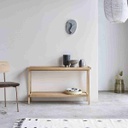 Kệ Trang Trí Gỗ Sồi (Oak) Dài 130 Cao 74 Sâu 39 (cm)