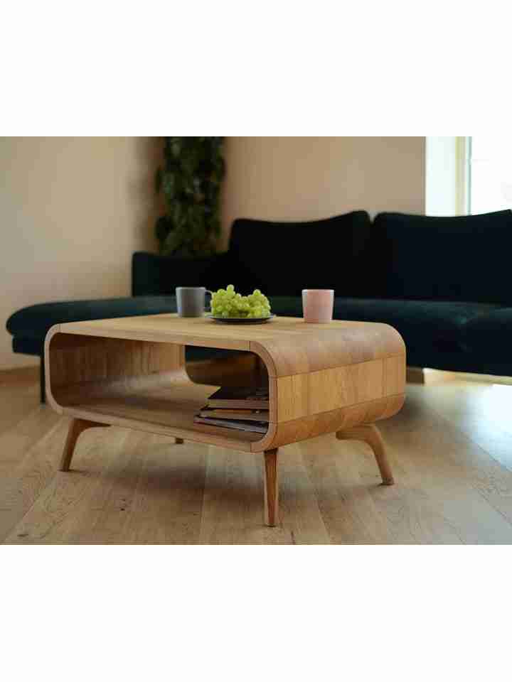Bàn Sofa Gỗ Sồi (Oak) Dài 90 Rộng 55 Cao 45 (cm)