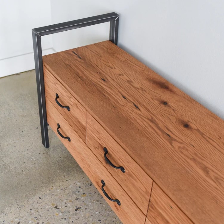 Tủ Tivi Gỗ Sồi (Oak) Dài 180 Rộng 45 Cao 63 (cm)