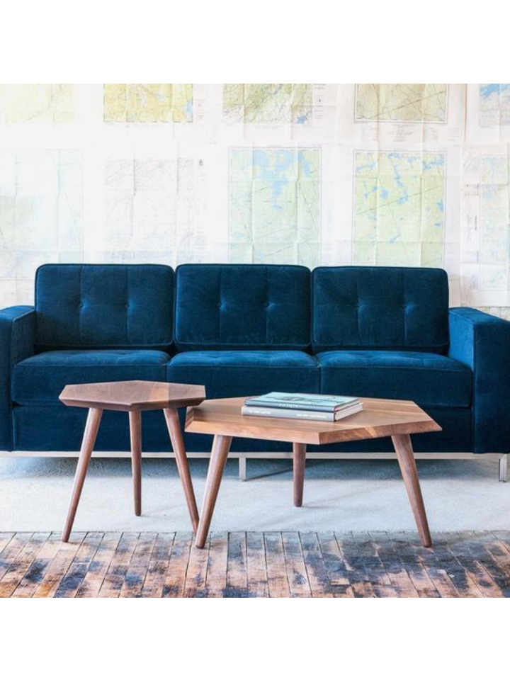 Bàn Trà Gỗ Tần Bì Dài 78 Rộng 78 Cao 45 (cm)