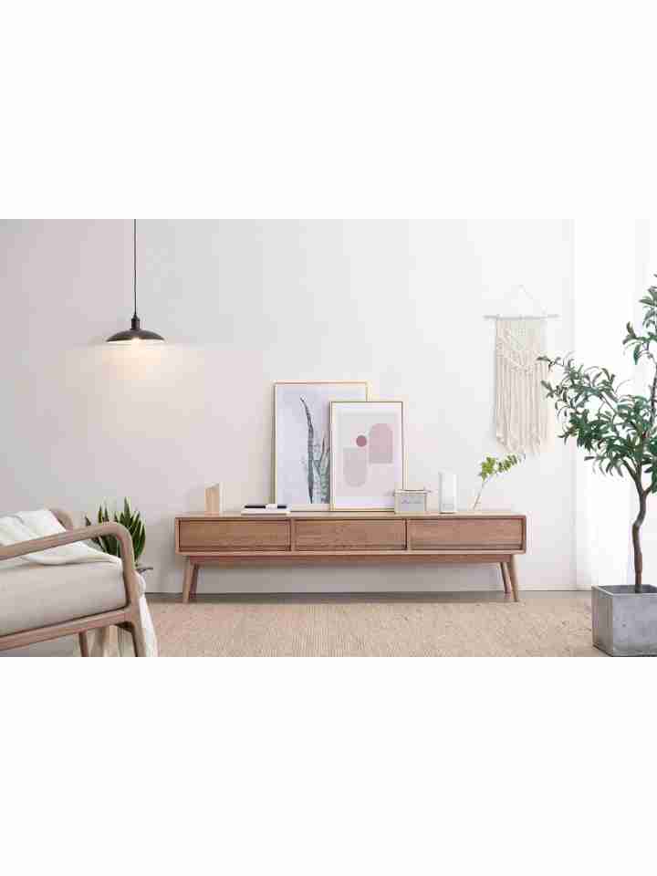 Tủ Tivi Gỗ Tần Bì Dài 180 Sâu 40 Cao 45 (cm)