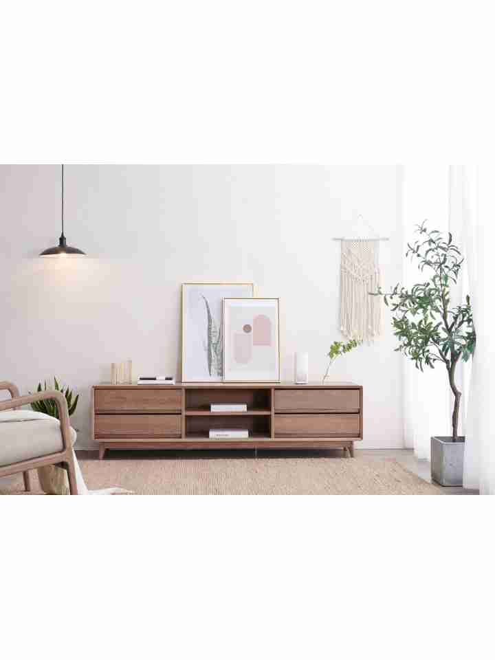 Tủ Tivi Gỗ Tần Bì Dài 180 Sâu 40 Cao 48 (cm)