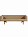 Ghế Sofa Gỗ Tần Bì (Ash) Cao 68 Rộng 206 Sâu 90 (cm)