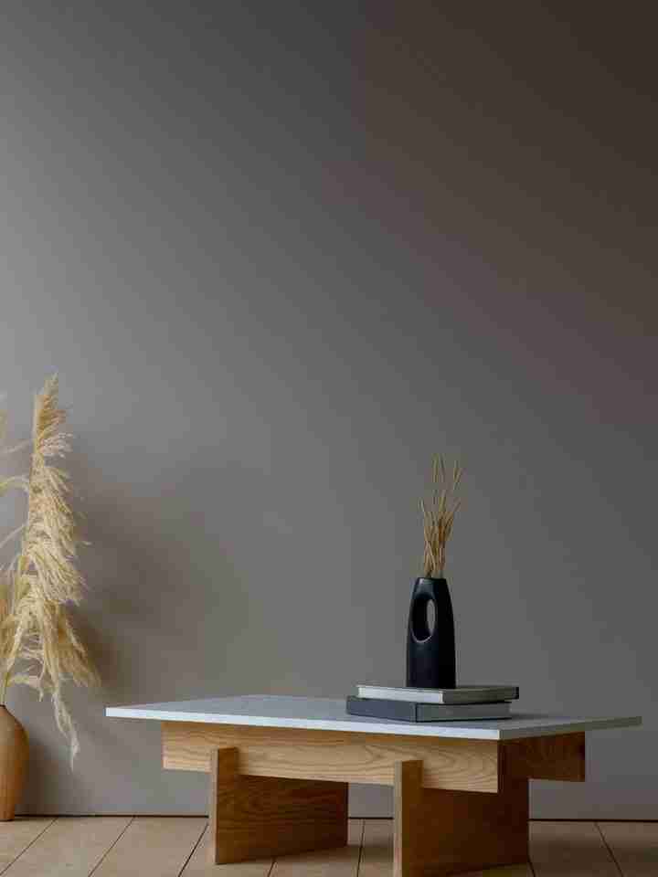 Bàn Trà Gỗ Tần Bì (Ash) Cao 35 Rộng 100 Sâu 60 (cm)