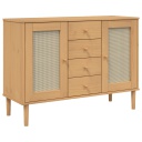 Tủ Trang Trí Gỗ Thông Dài 112 Rộng 40 Cao 80 (cm)