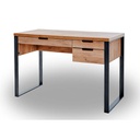 Bàn Làm Việc Chân Sắt Gỗ Sồi Cao 76 Rộng 120 Sâu 55 (cm)