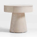 Tủ Đầu Giường Gỗ Sồi Cao 55 Đường Kính 60 (cm)