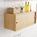 Tủ Đồ Phòng Tắm Gỗ Sồi Cao 25 Ngang 76 Rộng 25 (cm)