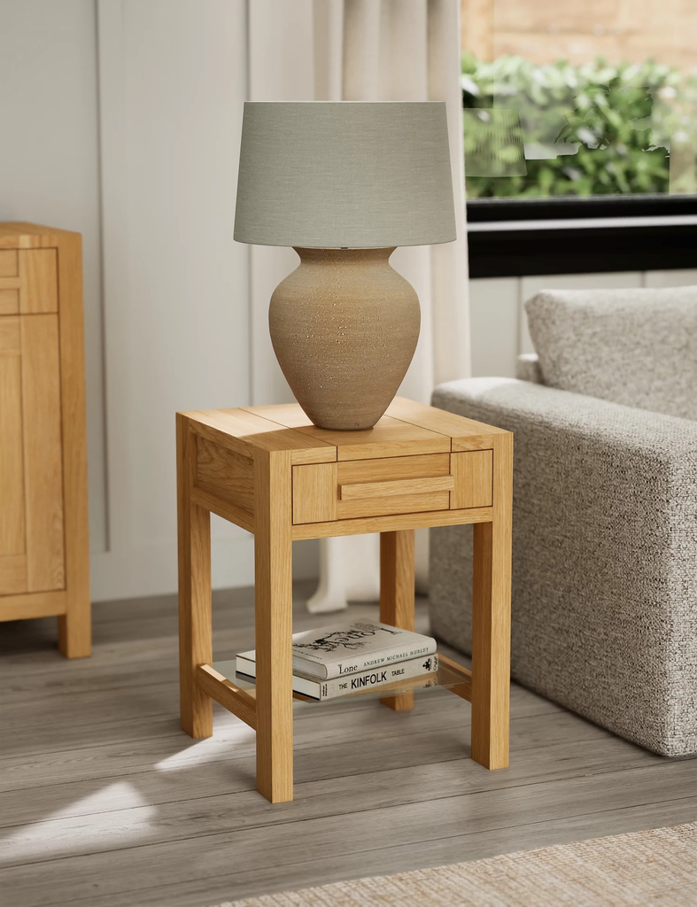 Tủ Trang Trí Gỗ Sồi Cao 60 Ngang 44,8 Rộng 44,8 (cm)