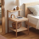 Tủ Đầu Giường Gỗ Thông Cao 70 Ngang 45 Rộng 50 (cm)