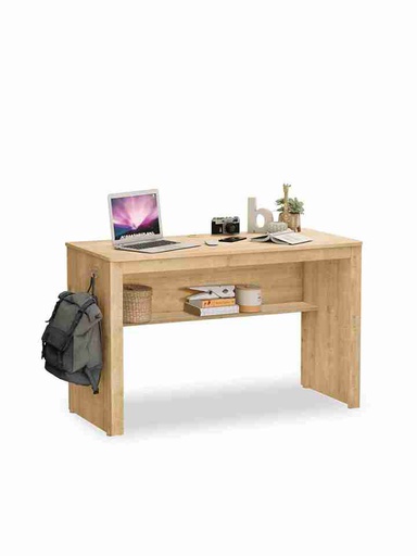 Bàn Học Sinh Gỗ Sồi (Oak) + Cao Su Cao 75 Rộng 120 Sâu 55 (cm)