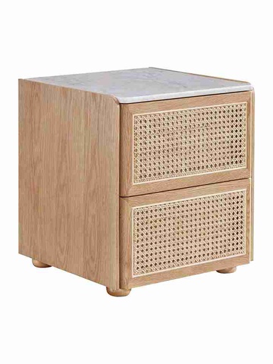 Tủ Đầu Giường Gỗ Sồi (Oak) Cao 50 Rộng 45 Sâu 45 (cm)