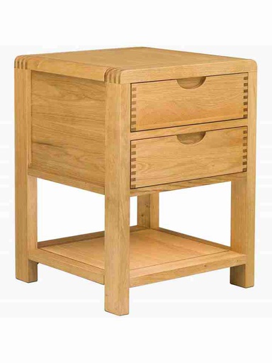 Tủ Đầu Giường Gỗ Sồi (Oak) Cao 60 Rộng 45 Sâu 45 (cm)