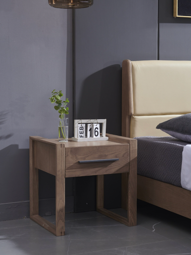 Tủ Đầu Giường Gỗ Tần Bì Rộng 50 Sâu 50 Cao 42 (cm)